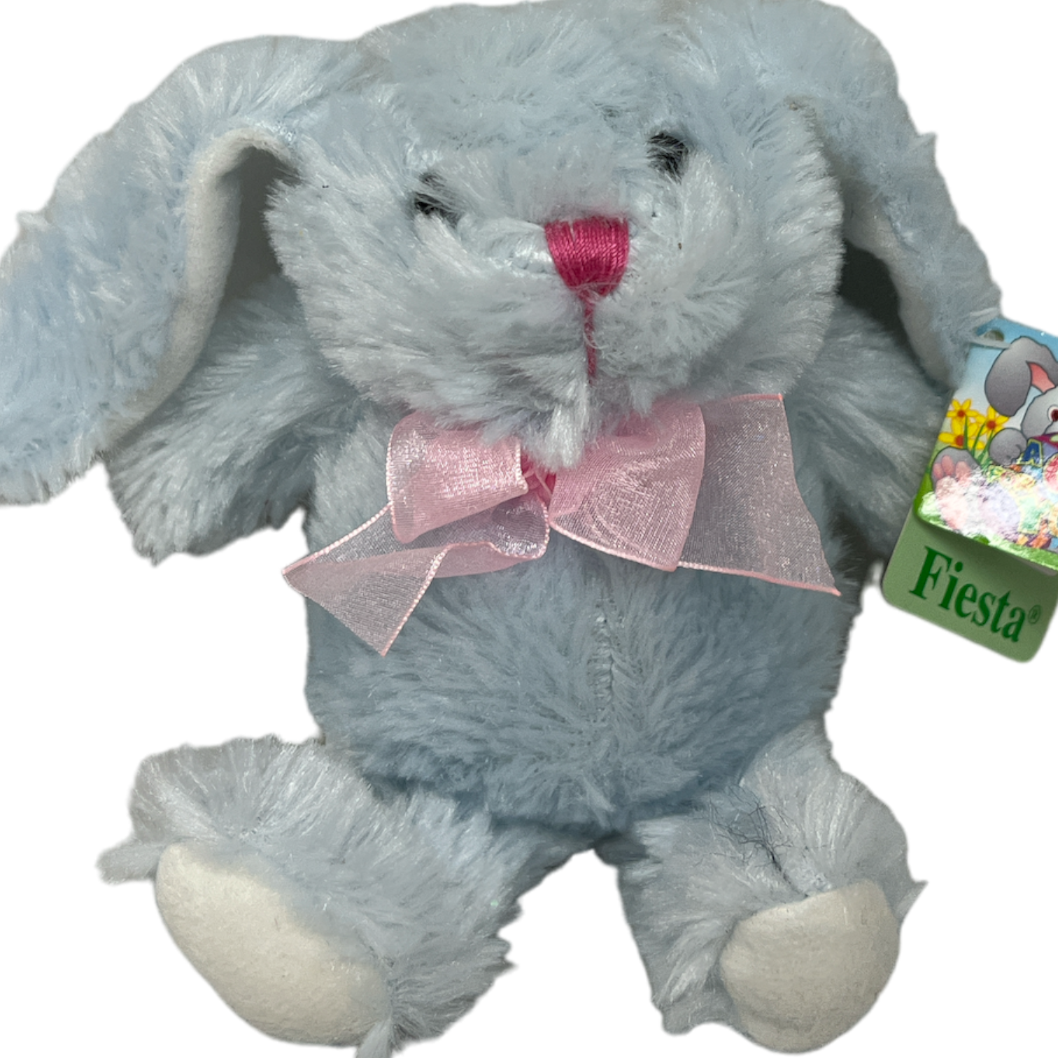Blue Plush Bunny