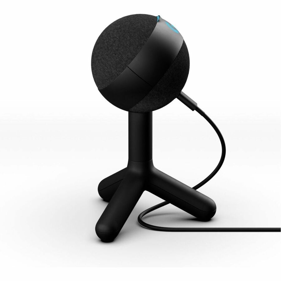 Blue Yeti Condenser Microphone for Gaming, Live Streaming - Black - 70 Hz to 20 kHz -