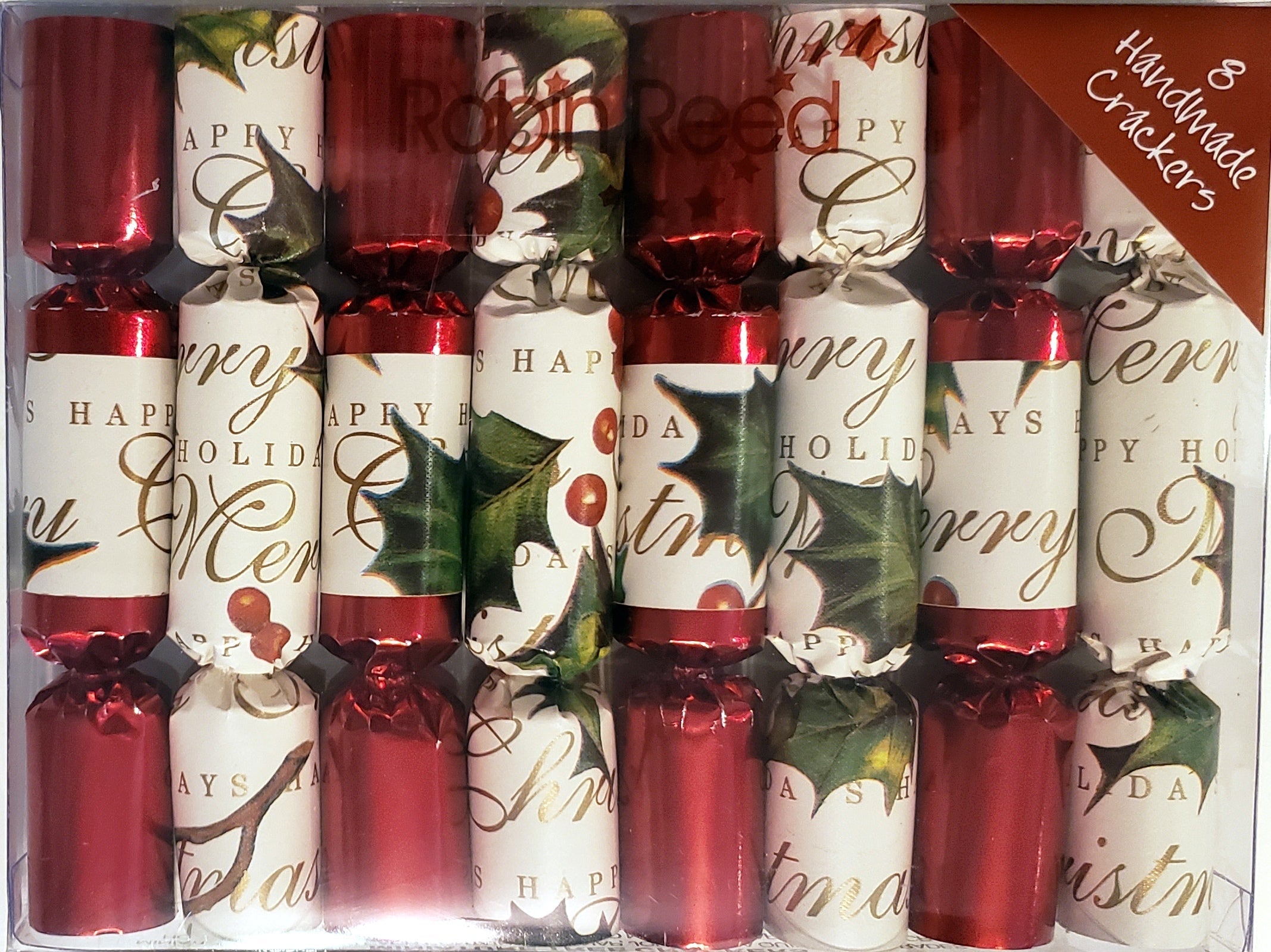 Bows & Berries Mini Party Crackers