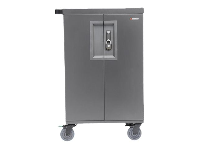 Bretford CoreX TCOREX36 - Cart (charge only) - for 36 devices - lockable - steel - platinum - screen size: up to 15.6",Bretford TCOREX36-PM