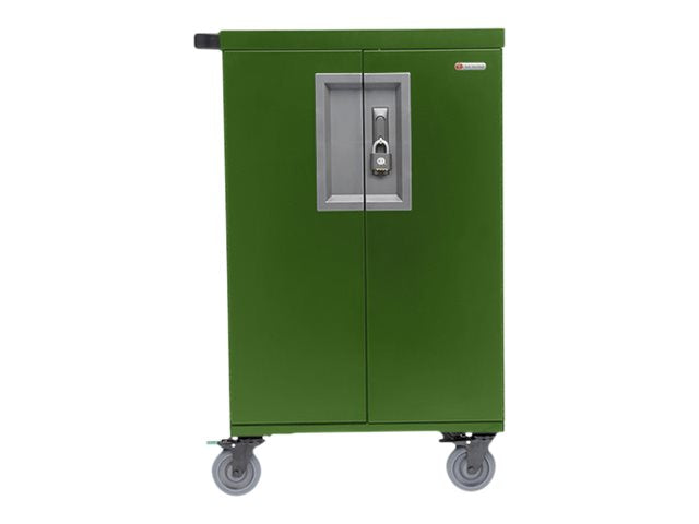 Bretford CoreX TCOREX36USBC - Cart (charge only) - pre-wired - for 36 chromebooks - lockable - steel - grass - screen size: up TCOREX36USBC-GRA
