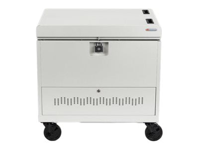 Bretford Cube Toploader TVTL30CADUSB - Cart (charge only) - pre-wired - for 30 tablets / notebooks - with caddies - lockable TVTL30CADUSB-CT