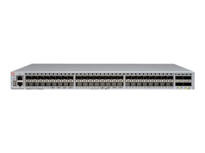 Brocade VDX 6740 - Switch - L3 - managed - 24 x SFP+ - front to back airflow - desktop, rack-mountable XBR-VDX6740-24-F