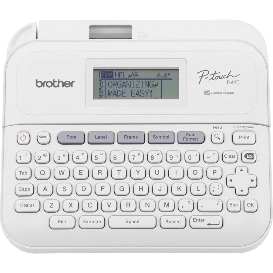 Brother® P-touch PT-D410 Home/Office Advanced Connected Label Maker PT-D410