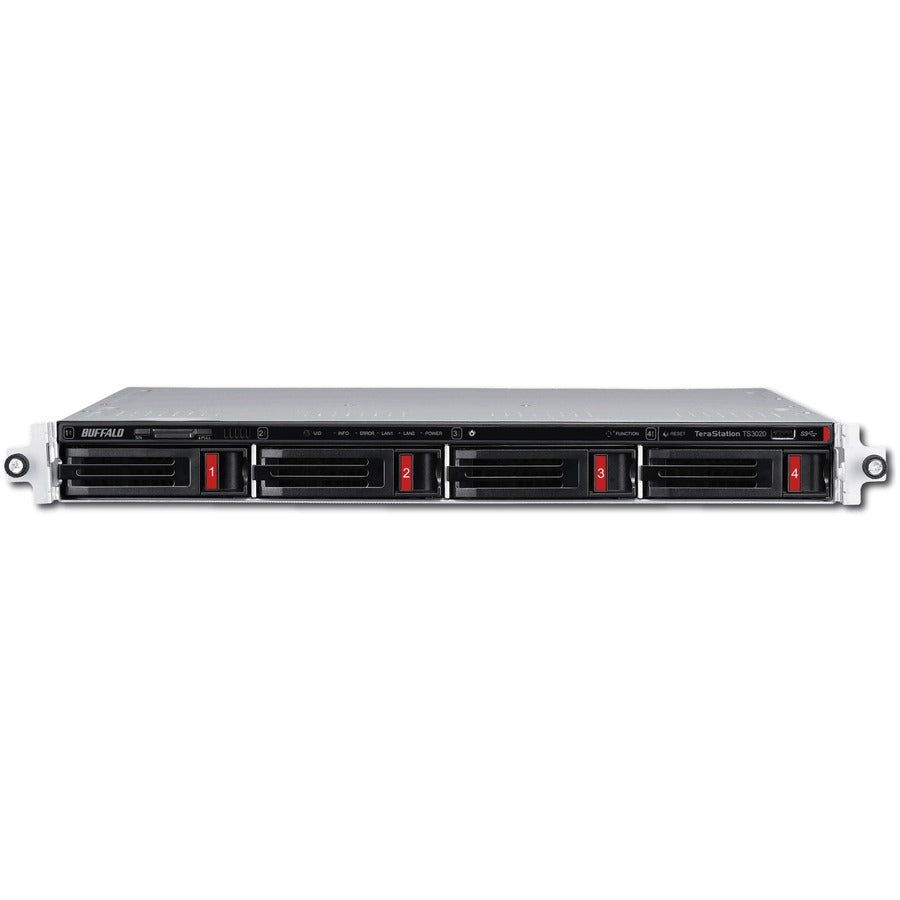 Buffalo TeraStation 3420RN Rackmount 8TB NAS Hard Drives Included (4 x 2TB, 4 Bay)