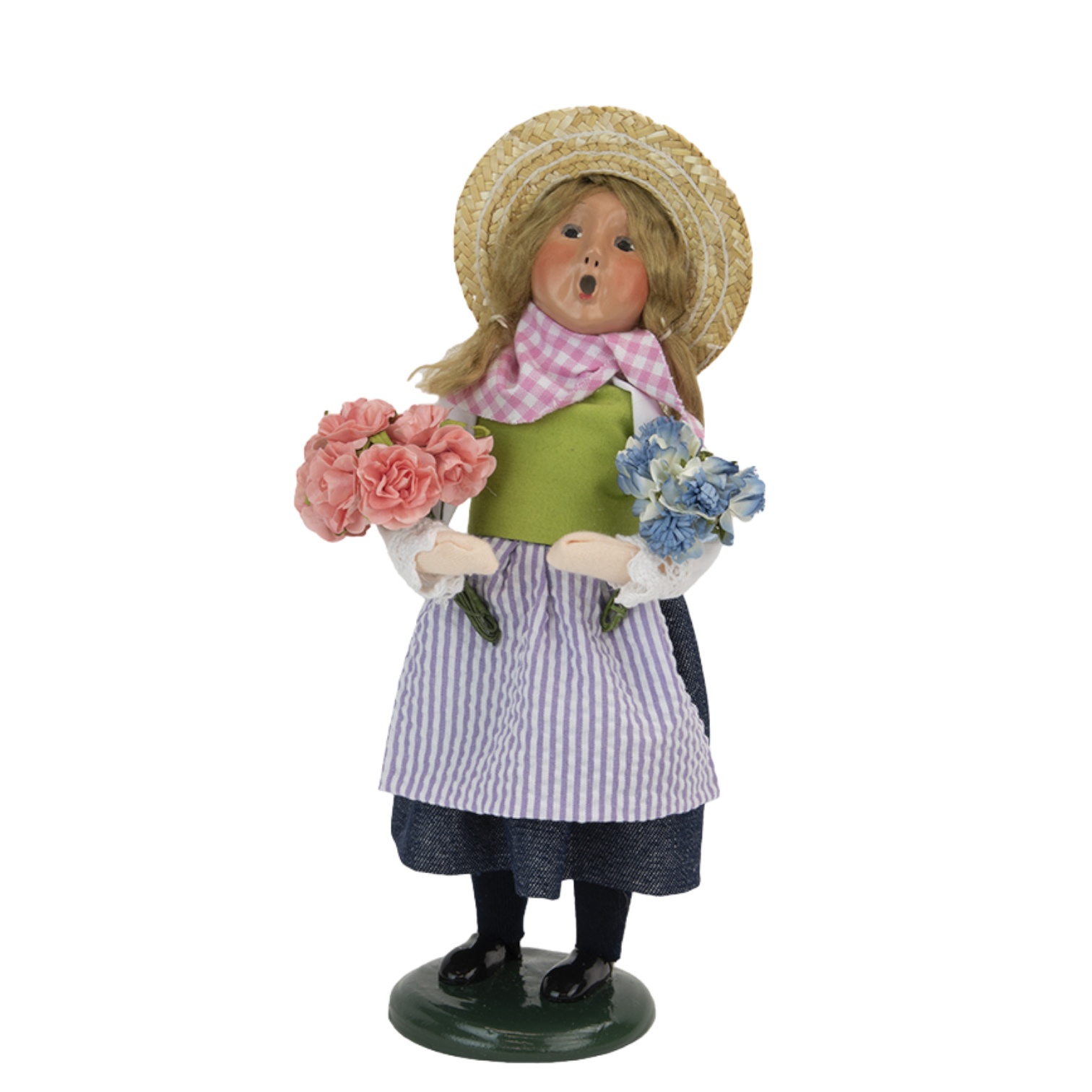 Byers' Choice Flower Vendor 2024 -