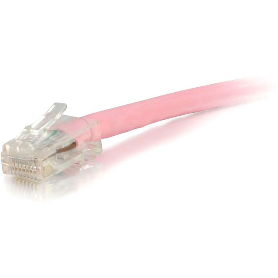 C2G 3 Ft Cat6 Non Booted Utp Unshielded Network Patch Cable - Pink