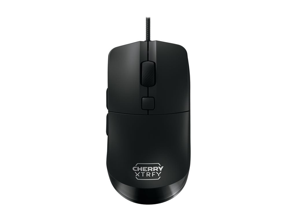 CHERRY Xtrfy M50 - Mouse - ergonomic - lightweight - optical - wired - USB - black JM-5000-2