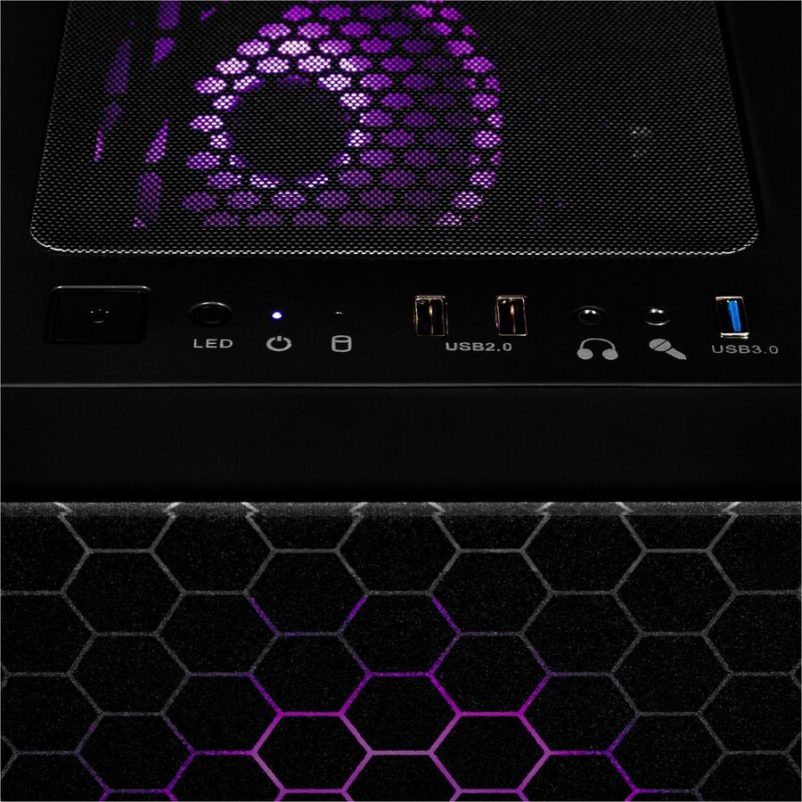 CLX SET TGMSETRTA3503BM Gaming Desktop Computer - AMD Ryzen 7 7700X Octa-core (8 Core) 4.50 GHz - 32 GB RAM DDR5 SDRAM - 2 TB HDD - 1 TB M.2 PCI Express NVMe SSD - Mid-tower - Matte Black