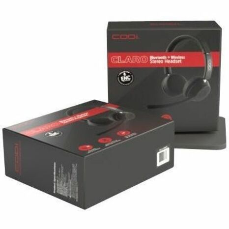 CODi Bluetooth Wireless Dual Ear Stereo Headset w/ ENC Microphone - Stereo - Wireless - Bl