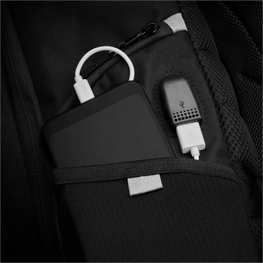 CODi Ferretti Pro Carrying Case (Backpack) for 17.3 Notebook Tablet Water Bottle - Black -