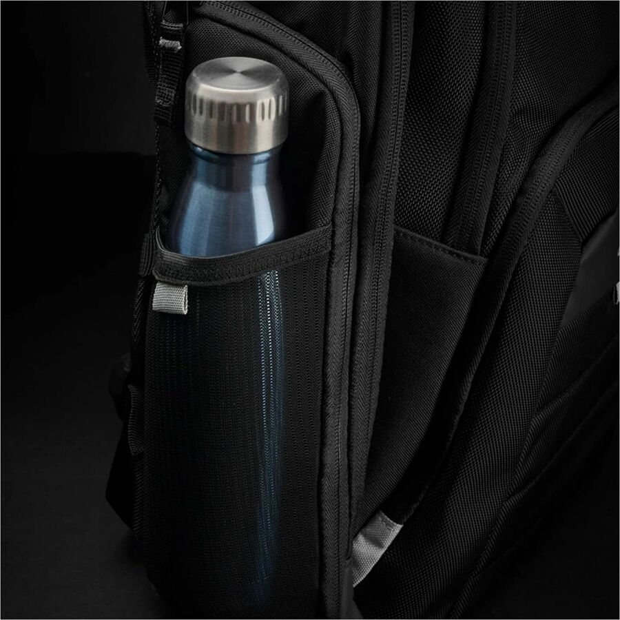 CODi Ferretti Pro Carrying Case (Backpack) for 17.3 Notebook Tablet Water Bottle - Black -
