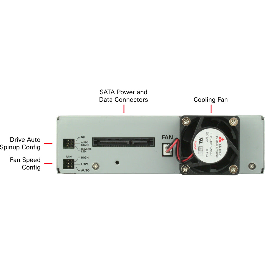 CRU Data Express DX175 Hard Drive Carrier Frame for 5.25 Internal" 6551-6560-0500