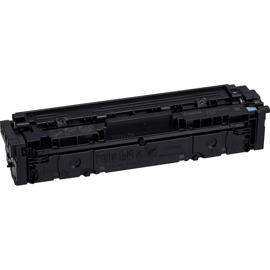 Canon 067 Original Standard Yield Laser Toner Cartridge - Cyan - 1 Pack - 1250 Pages