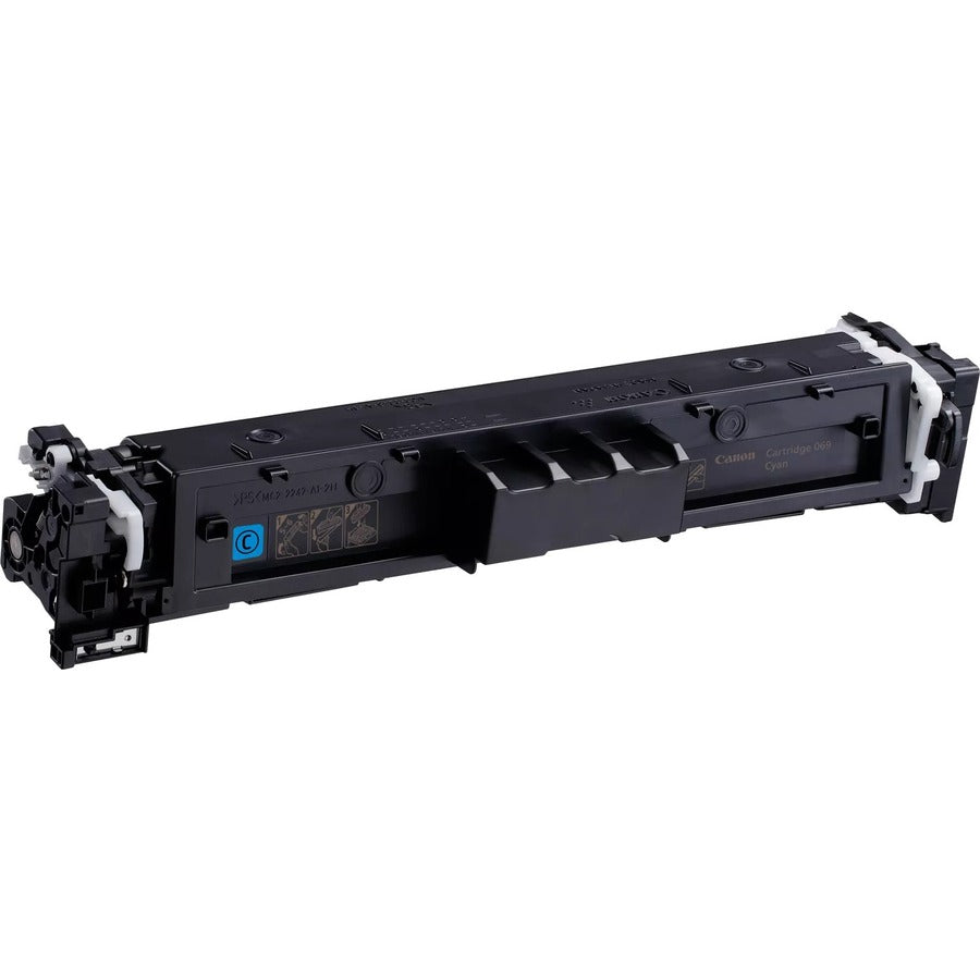 Canon 069 Original Standard Yield Laser Toner Cartridge - Cyan - 1 Pack - 1900 Pages