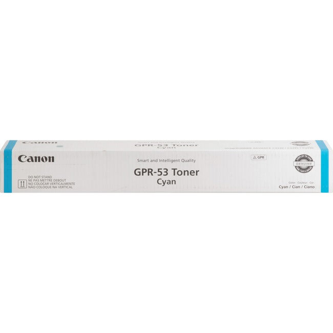Canon GPR-53 Original Laser Toner Cartridge - Cyan - 1 Each GPR53C