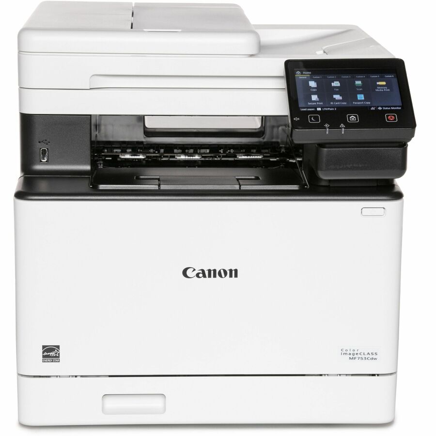 Canon imageCLASS MF753Cdw Wireless Laser Multifunction Printer - Color - White -