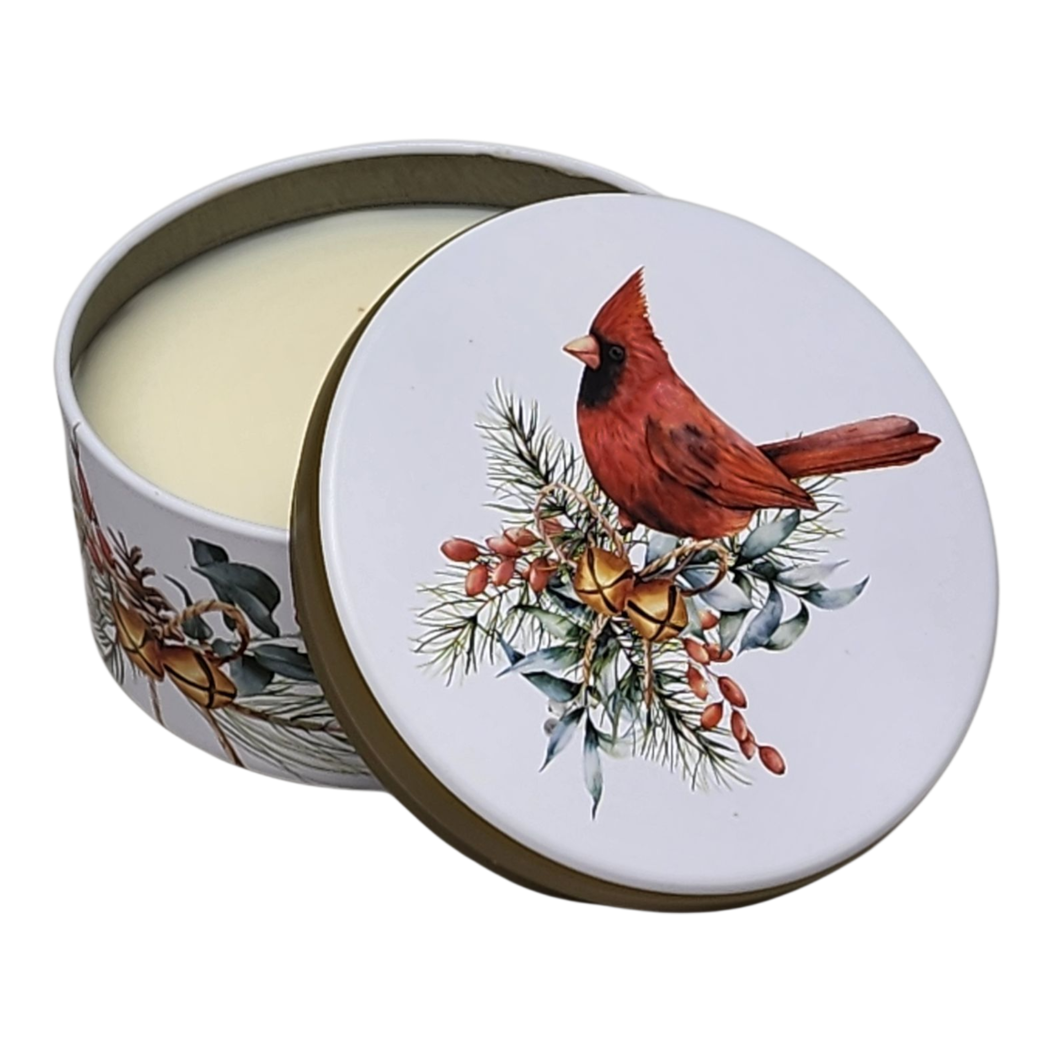 Cardinal Harmony Candle - A Festive Touch of Nature
