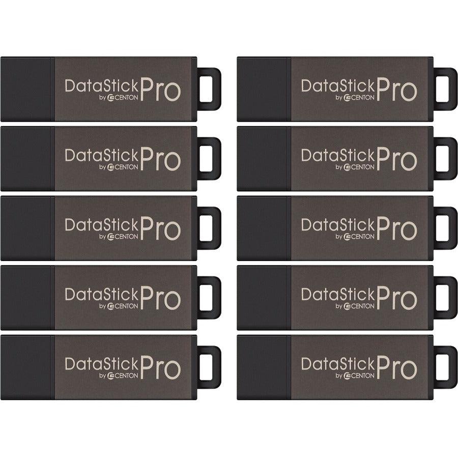 Centon 2GB DataStick Pro USB 2.0 Flash Drive - 10 Pack