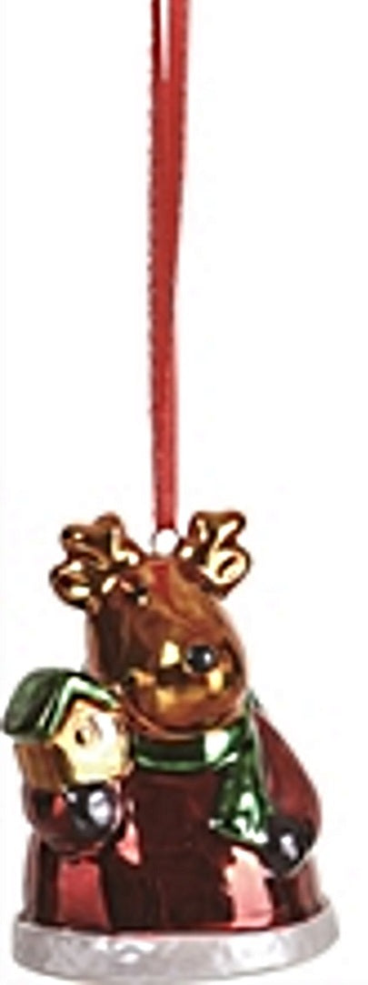 Ceramic Christmas Character Ornament - Reindeer