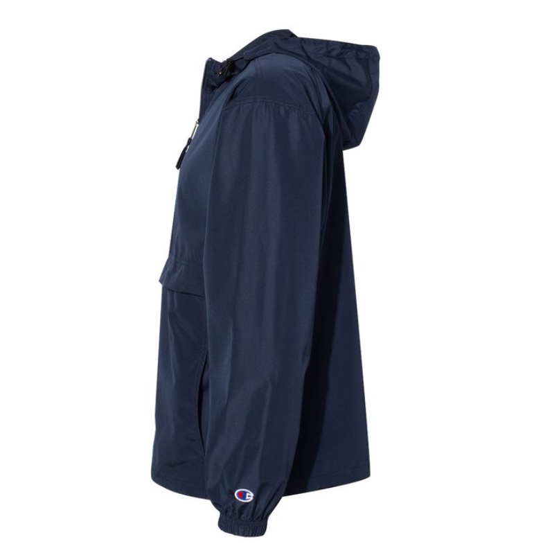 Champion® Packable Quarter-Zip Jacket – Lightweight, Ready-to-Go Style
