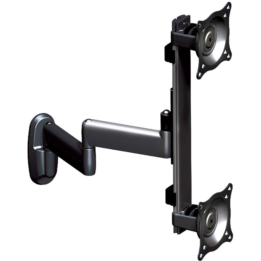 Chief Kwd230B Dual Vertical Monitor Swing Arm Wall Mount