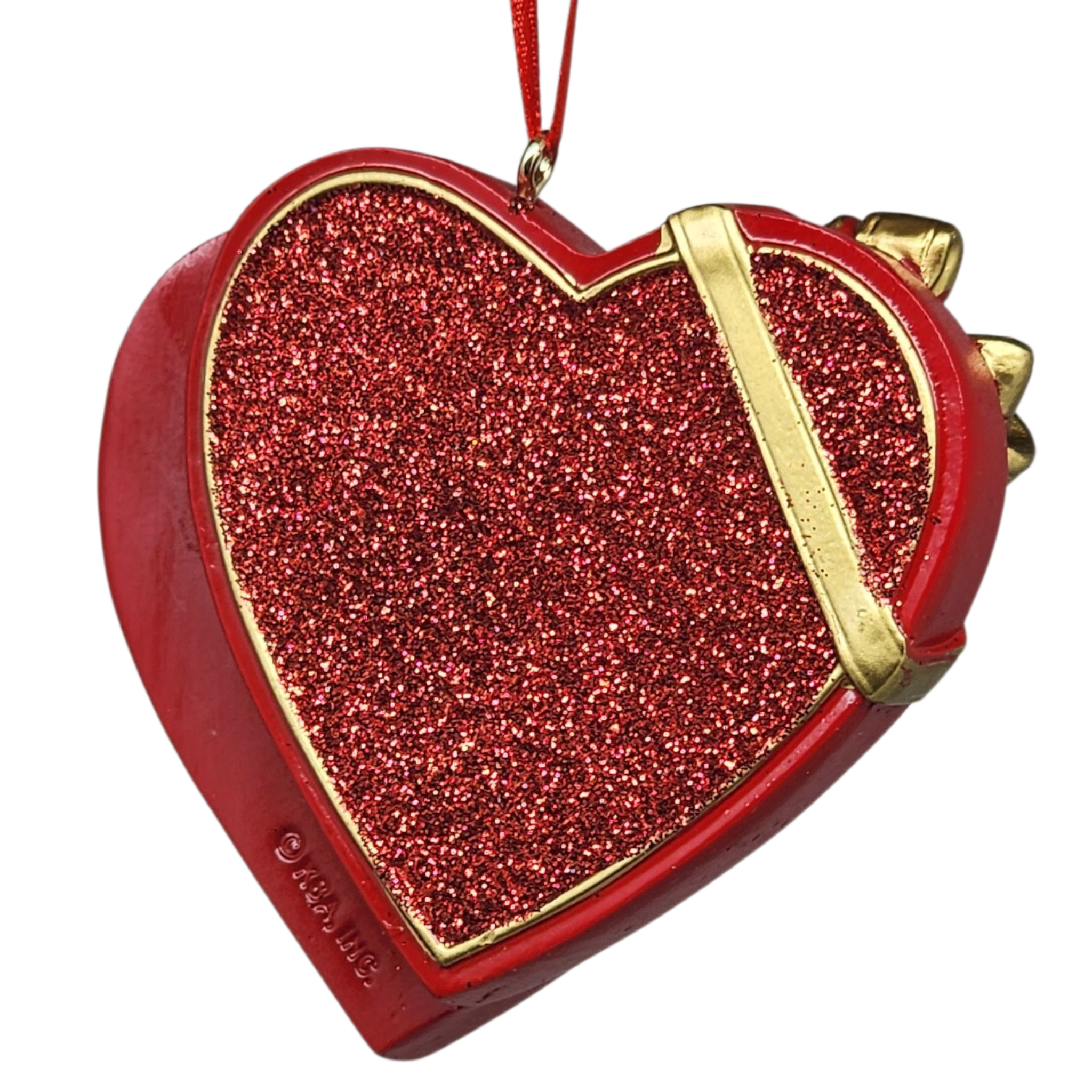 Chocolate Heart Box Ornament