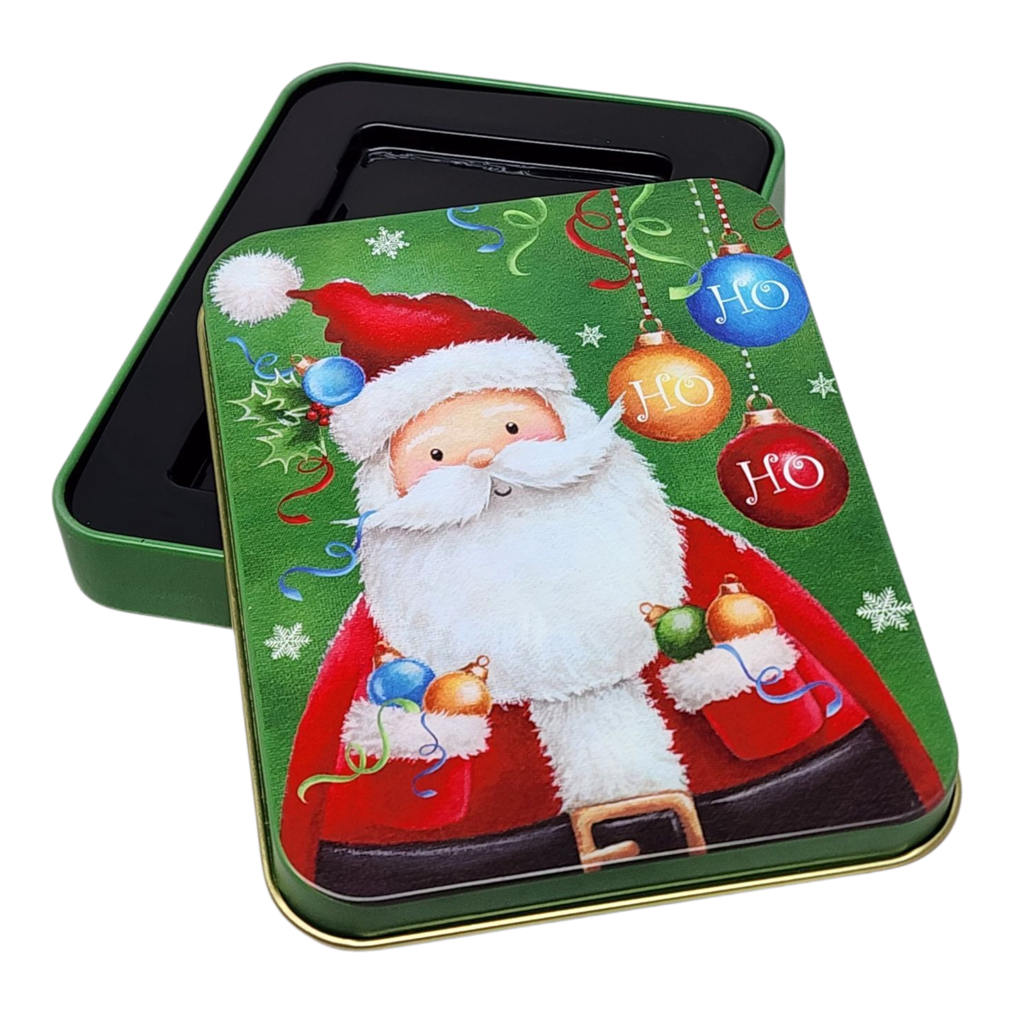 Christmas Gift Card Tin - Santa's Cheer