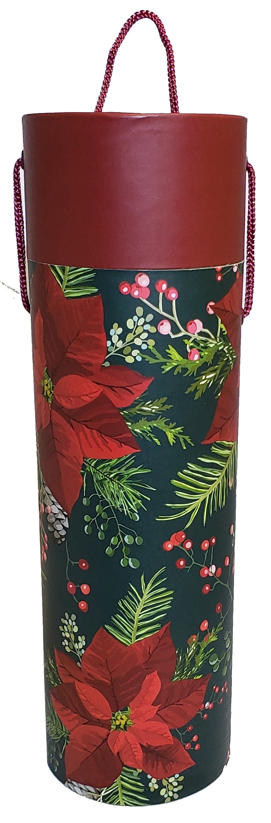 Christmas Wine Box Tube - Christmas Sentiments