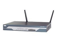Cisco 1803W - Wireless router - ISDN/DSL - 8-port switch - WAN ports: 3 - 802.11a/b/g - refurbished