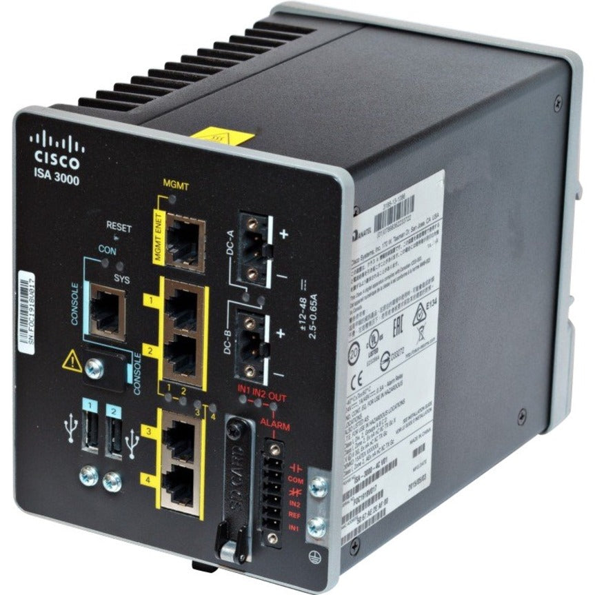 Cisco 3000 Network Security/Firewall Appliance - 2 Port - 10/100/1000Base-T, 1000Base-SX,