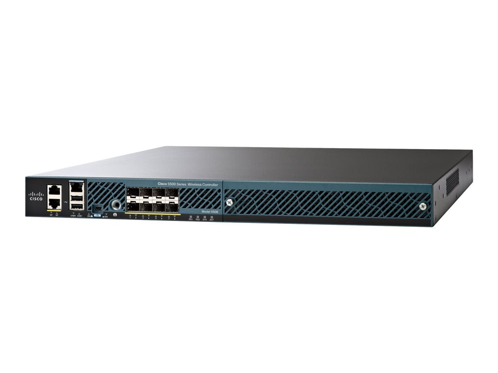Cisco 5508 Wireless Controller for High Availability - Network management device - 8 ports - GigE - 1U - refurbished