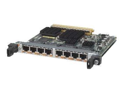 Cisco 8-Port 10BASE-T/100BASE-TX Fast Ethernet Shared Port Adapter, Version 2 - Expansion module - 10/100 Ethernet x 8 -