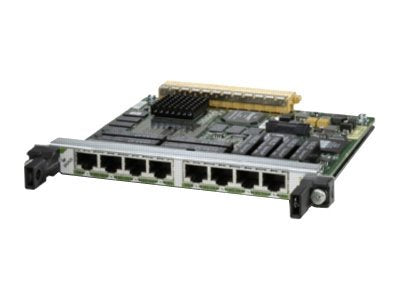Cisco 8-Port Channelized T1/E1 Shared Port Adapter - Expansion module - HDLC, Frame Relay, PPP - 8 ports - T-1/E-1 -