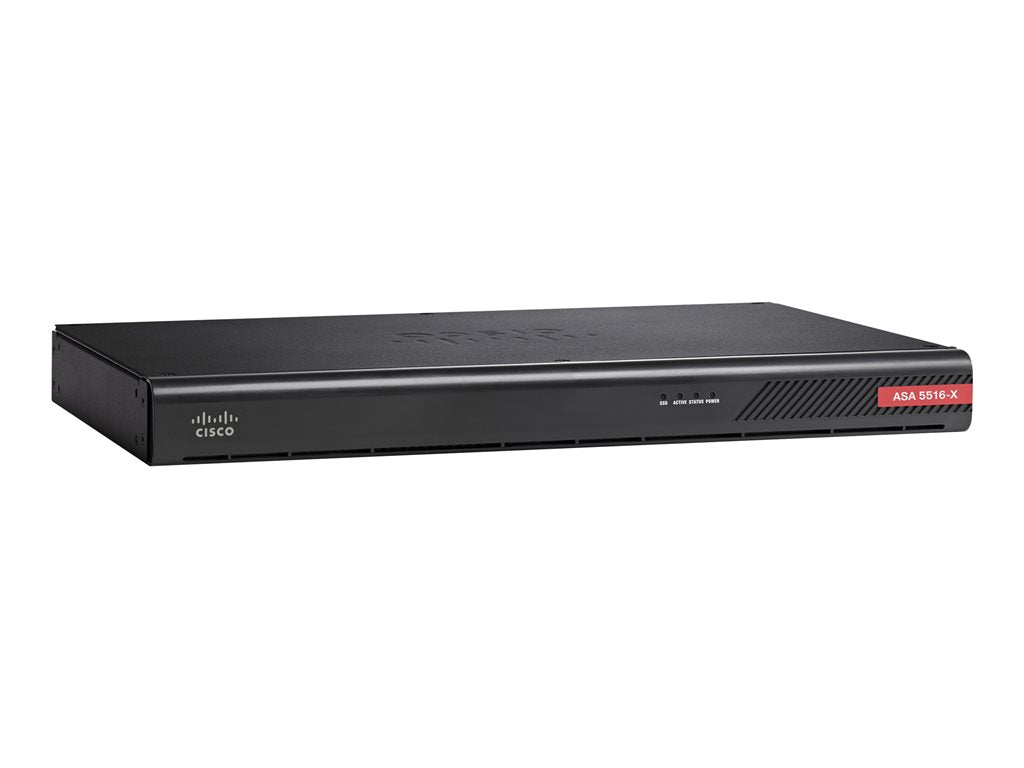 Cisco ASA 5516-X with Firepower Threat Defense - Security appliance - 8 ports - 1GbE - 1U - desktop