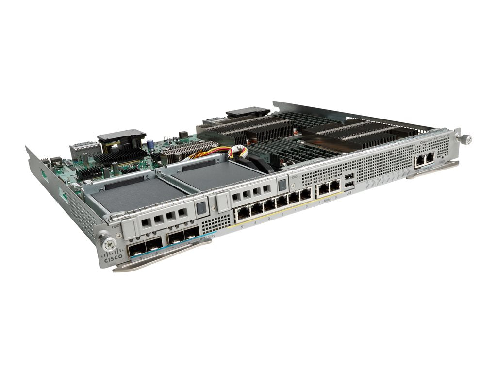 Cisco ASA 5585-X FirePOWER Services SSP-40 - Security appliance - 10 ports - 1GbE - remanufactured - plug-in module