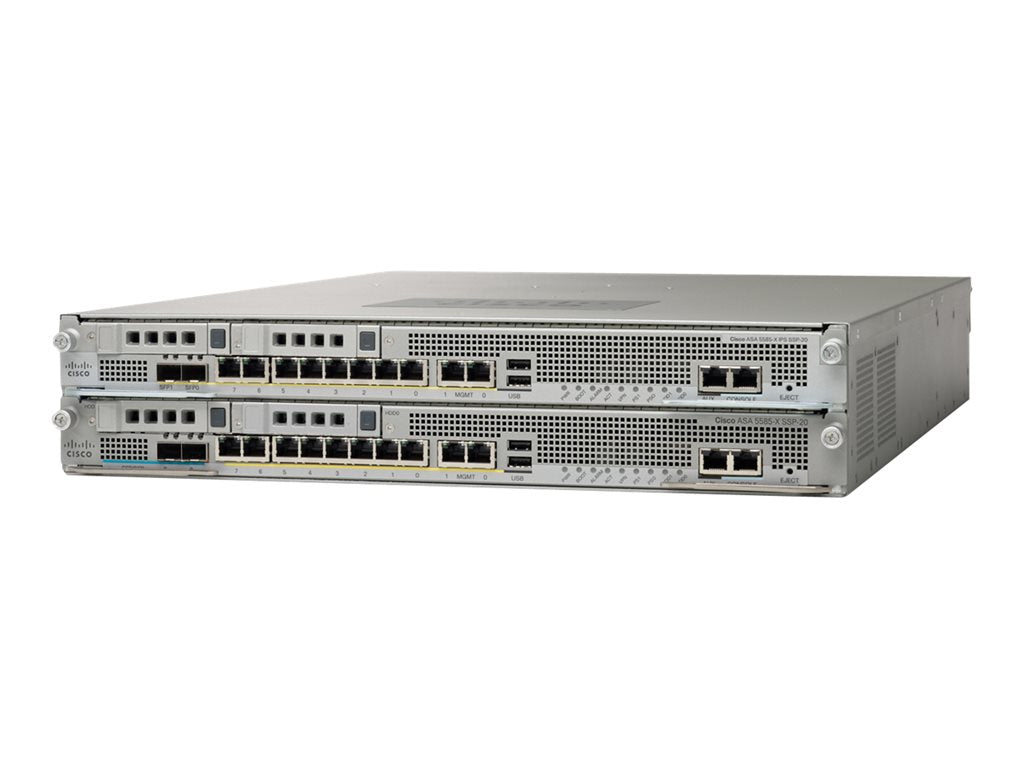 Cisco ASA 5585-X Integrated Edition SSP-10 and IPS SSP-10 Bundle - Security appliance - 16 ports - GigE - 2U -