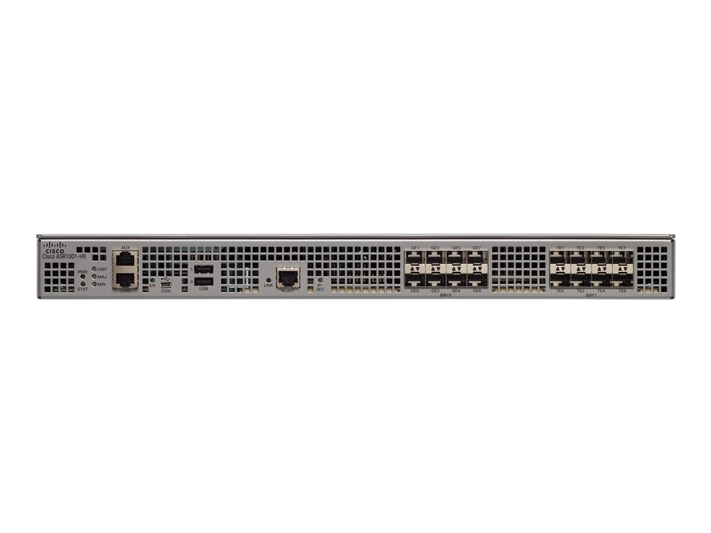 Cisco ASR 1001-HX - - router - - 10GbE - rack-mountable - refurbished