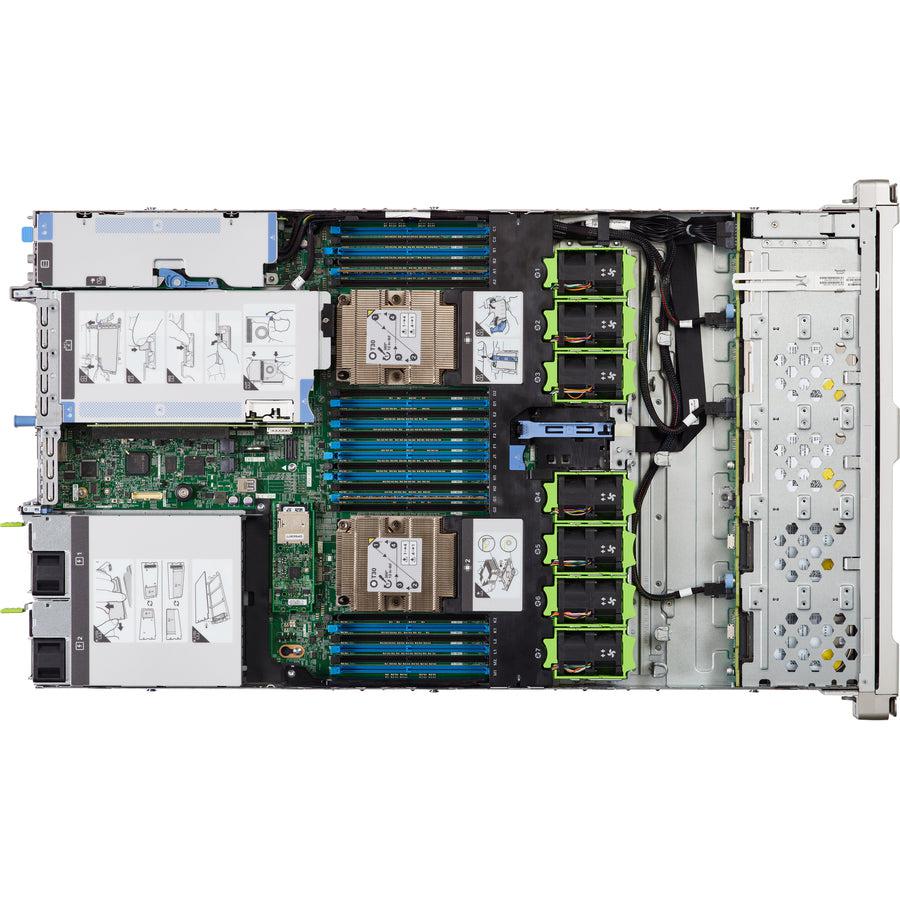Cisco C220 M5 1U Rack Server - 2 X Intel Xeon Silver 4110 2.10 Ghz - 64 Gb Ram - 12Gb/S Sas Controller