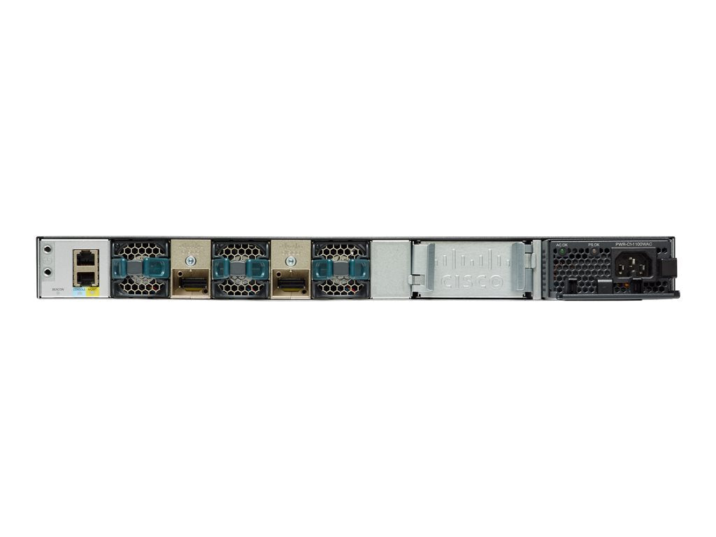 Cisco Catalyst 3650-48PS-S - Switch - L3 - managed - 48 x 10/100/1000 (PoE+) + 4 x SFP - desktop, rack-mountable - PoE+