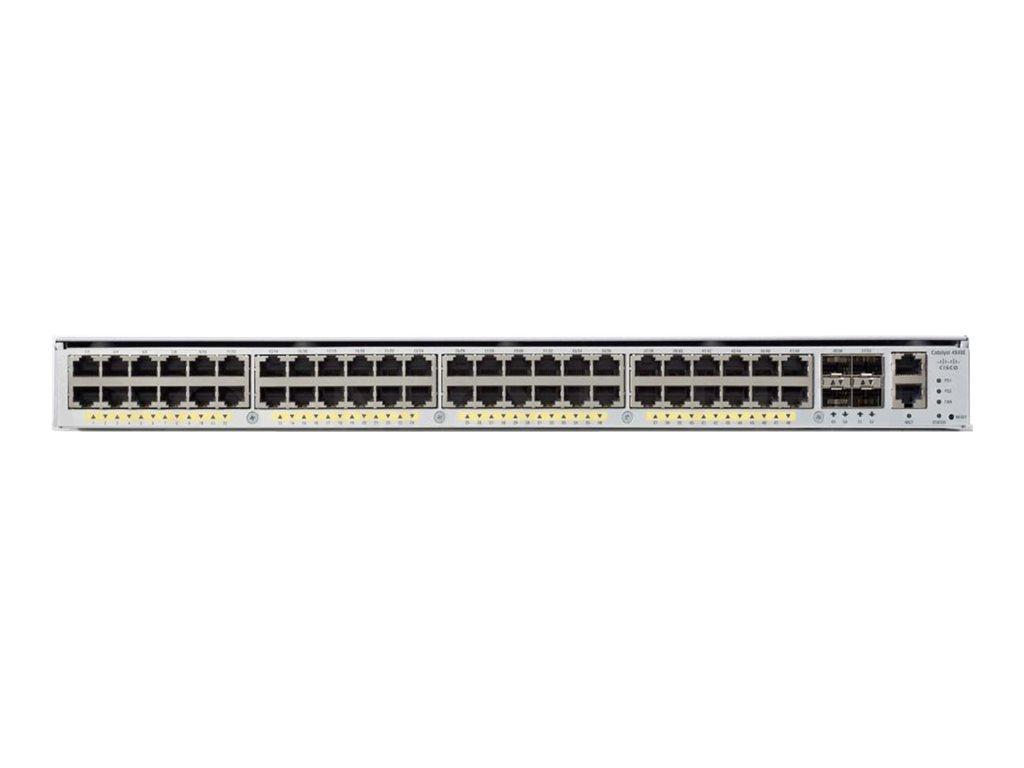 Cisco Catalyst 4948E - Switch - L3 - managed - 48 x 10/100/1000 + 4 x SFP+ - rack-mountable - refurbished