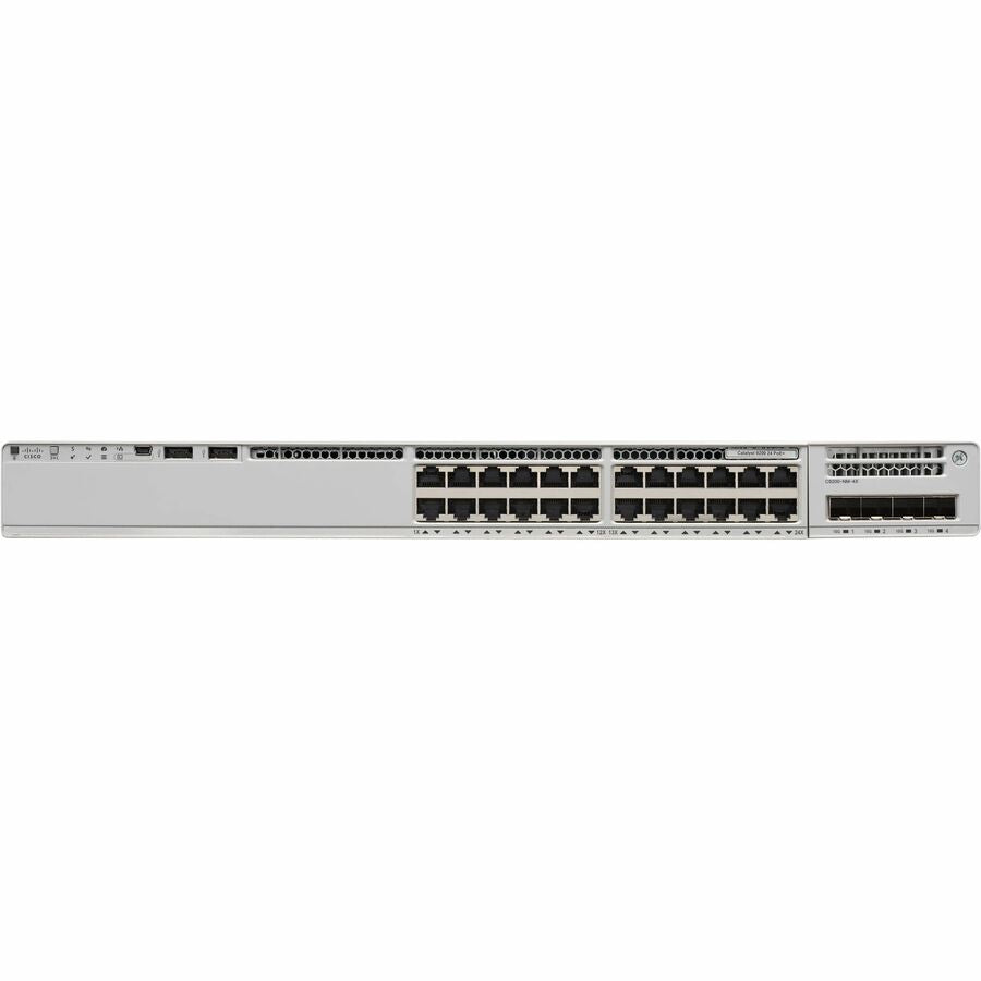 Cisco Catalyst 9200 24-port PoE+ Switch Network Advantage - 24 Ports - Manageable - Gigabi
