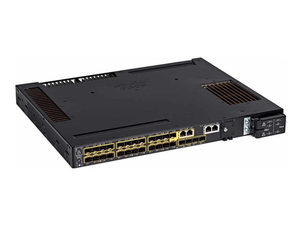 Cisco Catalyst IE9320 Rugged Series - Switch - managed - 22 x Gigabit SFP + 2 x combo 10/100/1000Base-T / 100/1000Base-FX SFP IE-9320-26S2C-A=