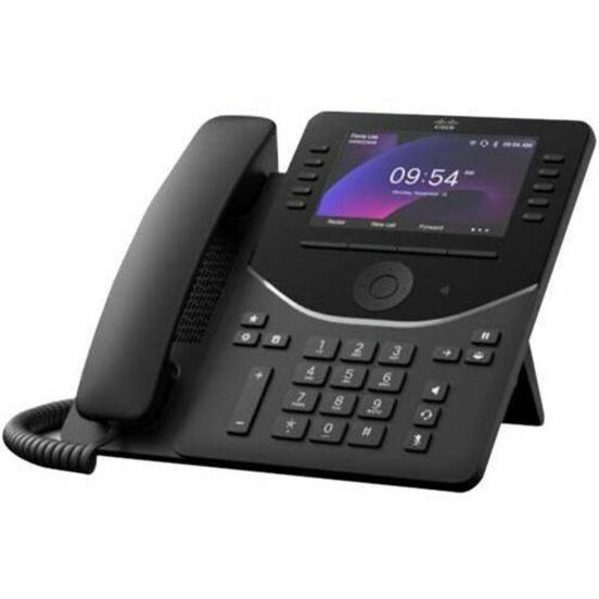 Cisco DP-9861 IP Phone - Corded - Corded/Cordless - Bluetooth, Wi-Fi - Desktop - Carbon DP-9861-K9=