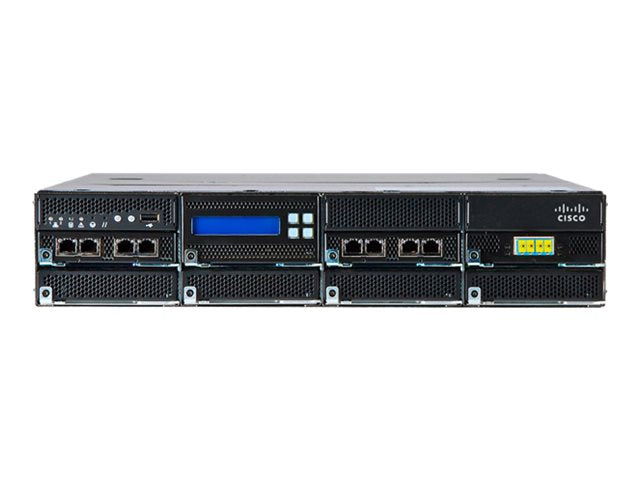 Cisco FirePOWER 8370 - Chassis and Subscription Bundle - security appliance - front to back airflow - 6U -