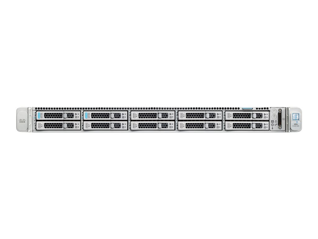 Cisco Hyperconverged System - Server - rack-mountable 1U - 2-way - no CPU up to - RAM 0 GB - SATA/SAS - hot-swap 2.5