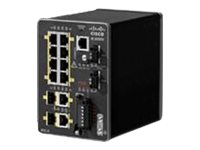 Cisco Industrial Ethernet 2000U Series - Switch - managed - 16 x 10/100 + 2 x combo Gigabit SFP - DIN rail mountable -