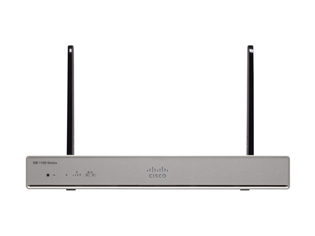 Cisco Integrated Services Router 1111 - Router - WWAN 8-port switch - 1GbE, Wi-Fi 5 - WAN ports: 2 - remanufactured