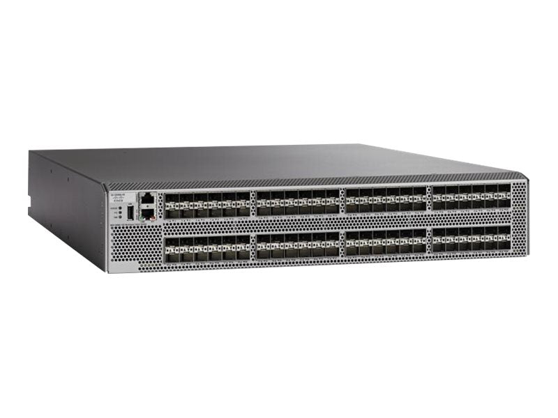 Cisco MDS 9396S - Switch - managed - 96 x 16Gb Fibre Channel - rack-mountable - AC 100/230 V - with 96x 8Gb Fibre