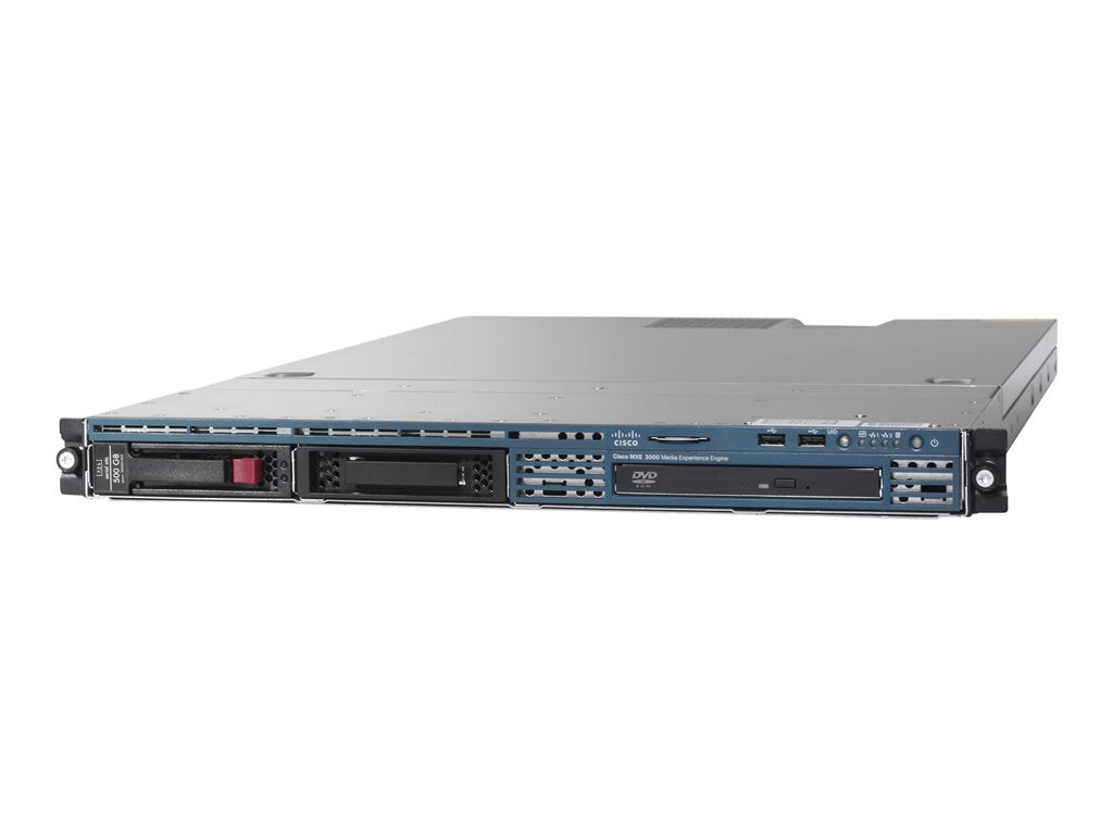 Cisco MXE 3500 V3 Bundle (Server + Base SW + Graphics + Live) - Voice/video/data server - 4 ports - 1GbE - 1U -